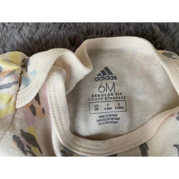 Adidas Jogger Set Infant Pink/Gray Girls 6mos NWT‎ - Picture 6 of 8